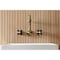 Kingston Brass Double-Handle Wall Mount Bathroom Faucet, Antique Brass KS1253PKX - alternate 2