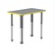 Correll TFL Collaborative Desk, 20 in D X 34 in W X Particleboard AD3420TF-REC-15-13-38 - alternate 1
