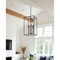 Z-Lite Gaultier Matte Black+Modern Gold 6 Light Chandelier 6100-32MB - alternate 4