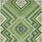 Homeroots 9' X 12' Green Ivory And Beige Tribal Washable Indoor Outdoor Area Rug 598122 - alternate 3