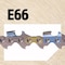 Oregon PowerCut 18 in. Chainsaw Chain 66 links E66 - alternate 3