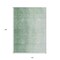 Homeroots 10' X 14' Artichoke Green And Fern Green Abstract Washable Indoor Outdoor Area Rug 588225 - alternate 3