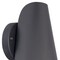 Homeroots Matte Black LED Conical Wall Sconce 398823 - alternate 2