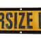 Mytee Products 12in x 60in OVERSIZE LOAD Mesh Banner with Bungee Cords & Grommets, 2PK WLS1260-Bx2 - alternate 2