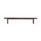 Homeroots 60in Brown Solid Wood Solid Wood Live Edge Dining Bench 636207 - alternate 1