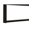 Homeroots 49" Gray and Black Computer Desk 489868 - alternate 4