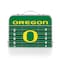 Picnic Time Family Of Brands Oregon Ducks - Concert Table Mini Portable Table, Charcoal Wood Grain 843-00-141-474-0 - alternate 2