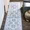 Jonathan Y Cherie French Cottage Blue/Cream 2 ft. x 8 ft. Runner Rug MDP505A-28 - alternate 1
