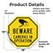 Signmission Beware Cameras in Operation, 18 Inch X 18 Inch, Vinyl Decal OC-D-18-23 - alternate 2
