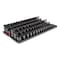 Tekton 102pc 3/8in Shallow, Semi-Deep, and Deep 6pt Impact Socket Set w/Rails and Trays (1/4-1in, 6-24 mm) SID91220 - alternate 1