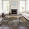 Homeroots 10' X 14' Brown And Copper Abstract Washable Indoor Outdoor Area Rug 577240 - alternate 2