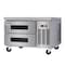 Koolmore 36 in. 2-Drawer Commercial Chef Base Freezer in Stainless-Steel KM-BF-362D - alternate 3