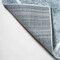 Jonathan Y Cole Minimalist Diamond Trellis Light Blue/White 5 ft Round Area Rug SEU102C-5R - alternate 3