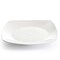 Gibson Elite Soho Lounge 16 Piece Square Fine Ceramic Dinnerware Set in White 750116850M - alternate 4