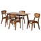 Baxton Studio Kristy Dining Set, 5-Piece 269-13411-11644-ZORO - alternate 1