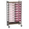 Omnimed Horizontal Cabinet Chart Rack Hold X-Large Binders(16 Binder Capacity 264581-WG - alternate 1