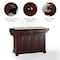 Crosley Alexandria Wood Top Full Size Kitchen Island/Cart KF30001AMA - alternate 2