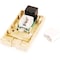 C2G CAT5E SURFACE MOUNT BOX 1-PORT WHT 3835 - alternate 2
