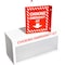 Encore Packaging Choking Emergency Kit Cabinet for LifeVac and ArixMed Anti-Choking Device - White IFS-5705 - alternate 1