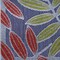 Homeroots 6' X 9' Orange Green And Blue Indoor Outdoor Area Rug 527623 - alternate 5