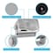 Pyle 3-Way Weatherproof Outdoor Speaker Set - 3.5 Inch 200W Pair of Marine Grade Mount Speakers, White PLMR24S - alternate 2