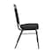 Flash Furniture HERCULES Trapezoidal Back Stacking Banquet Chair w/Black Fabric and 2.5in. Thick Seat, Black, 4PK 4-FD-BHF-1-BK-BK-GG - alternate 2