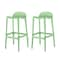 Lagoon Indoor and Outdoor Joyous Resin Bar Stool, 2PK 7057VB-BBLGS - alternate 1
