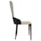 Leisuremod Havana Collection Modern Wooden Dining Chair in Black/White HC46WBL - alternate 5