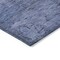 Homeroots 10' X 14' Denim Blue And Sky Blue Patchwork Washable Indoor Outdoor Area Rug 581586 - alternate 2