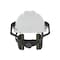 Msa Safety V-Gard Hard Hat-Mounted Earmuffs, NRR 22 dB, Foam Cushion, Green/Black, For Use With Cap Style Hats 10190356 - alternate 2
