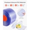 Vevor PVC Strip Curtain 101 ft x 12 in Ribbed Plastic Door Strip Bulk Roll MS-0008 - alternate 3