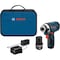 Bosch 12V 1/4" Cordless Impact Driver Kit, (2) 2.0Ah Batteries PS41-2A - alternate 1