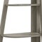 Homeroots 47" Taupe Particle Board and Wood Six Tier Etagere Bookcase 489808 - alternate 3