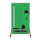 5S Supplies 5S Housekeeping Shadow Board Broom Station Version 11 - Green Board / Black Shadows  With Broom HSB-V11-GREEN-KIT - alternate 1