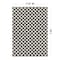 World Rug Gallery Contemporary Checkered Weather Resistant Reversible Indoor/Outdoor Rug 7 ft 10 in x 10 ft Black WR114BLACK8X10 - alternate 2