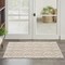 Homeroots 3' X 4' Gray and Ivory Floral Indoor Outdoor Area Rug 527645 - alternate 3