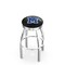 Holland Bar Stool Co 25" Chrome Memphis Swivel Bar Stool, Accent Ring L8C3C25Memphs - alternate 1