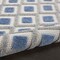Homeroots 4' Blue And Gray Round Geometric Indoor Outdoor Area Rug 546850 - alternate 3