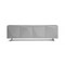 Homeroots 94in Gray Wood And Glass Carved Geometric Sideboard 372107 - alternate 3