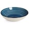 Elama Gia 24 Piece Round Stoneware Dinnerware Set in Dark Blue EL-GIA24DB - alternate 4
