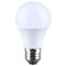 Satco 8.5 Watt LED A19 3000K CCT Medium Base Plastic 120 Volt, 12PK S14314 - alternate 3