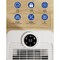 Edendirect 21 pt. 2,000 sq.ft. Home Dehumidifier for Bathroom in White, with Drain Hose, Bucket, Auto Defrost ZRPD20B - alternate 2