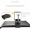 Startech.Com UNDER DESK KEYBOARD TRAY, ERGONOMIC CLAMP-ON KEYBOARD HOLDER, UP TO 12KG 26.5LB, SLIDING KEYBOARD-TRAY-CLAMP1 - alternate 5