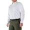 First Tactical Long Sleeve Shirt, 35% Cotton, 65% Polyester, Button, Zipper, 2 Pocket(s), White, S 111011 - alternate 2