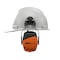 Isotunes Rechargeable Earmuffs Bluetooth-Enabled Earmuffs Helmet Mount, 21 NRR NRR, Orange IT-70 - alternate 2