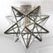 Jonathan Y Stella 12 in. Moravian Star Metal/Glass LED Flush Mount, Nickel JYL9035E - alternate 2