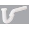 Do It Best 1-1/2'' 1-1/4'' Wht Plastic Flexible P-Trap DIB812-40 - alternate 1