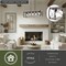 Vaxcel Montclare 5L Black and White Ash Wood Farmhouse Cage Linear Chandelier Island Pendant Light Fixture H0263 - alternate 4