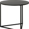 Homeroots 22" Black Steel Round End Table 543823 - alternate 3