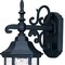 Homeroots Narrow Matte Black Domed Hanging Lantern Wall Light 399224 - alternate 3